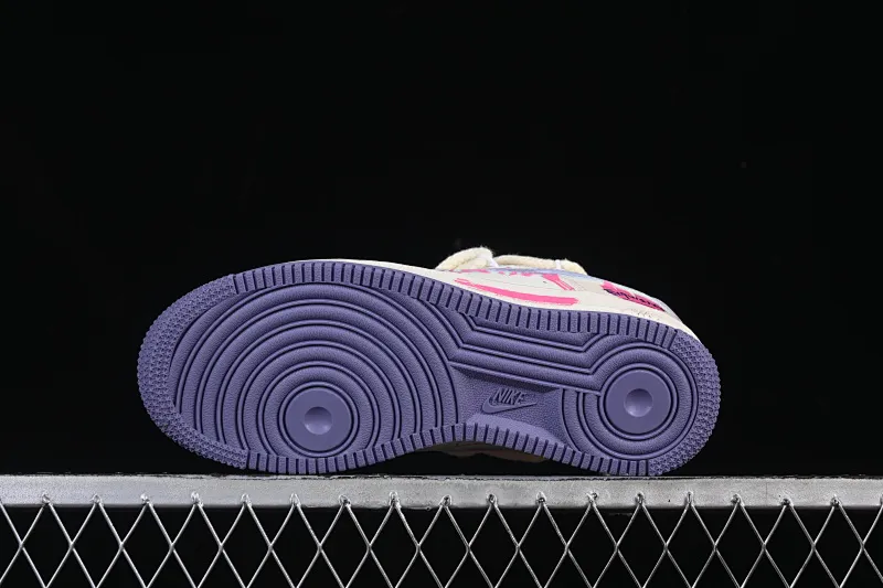 All categories Nk Air Force 1 Air Force series Nk Air Force 1 Low Air Force low-top Nike Air Force 1'07 Low "Confession" Hand-painted graffiti Purple pink confession Air Force 1 low-top casual sneakers BD7701-220